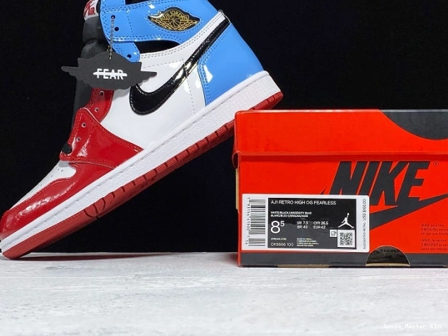 High Jordan Fearless Air OG Retro 1 CK5666-100 0807